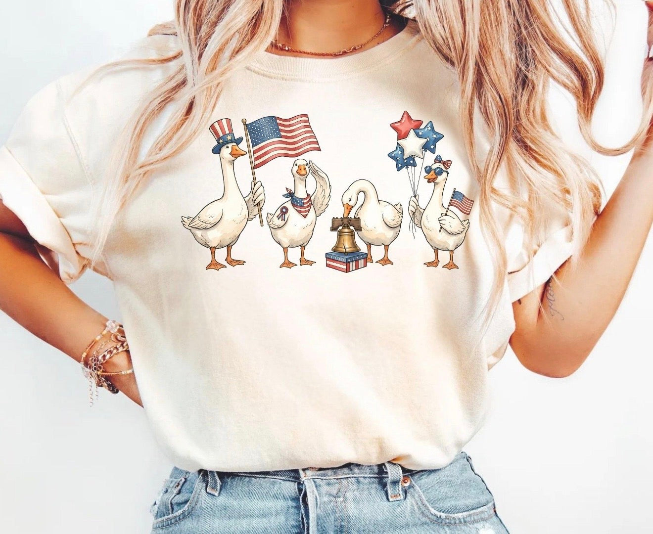 Patriotic Goose T-Shirt